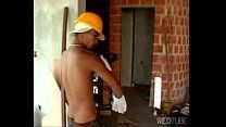 Gays brasileiros transando na construção